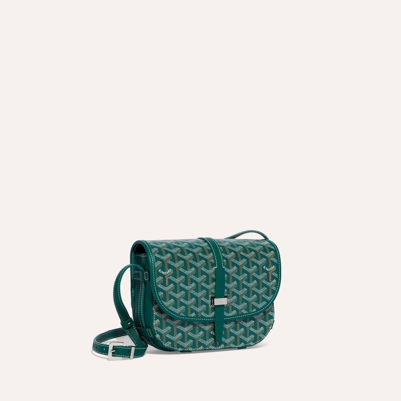 GOYARD Belvedere PM Women Bag – Crossbody Designer Luxury (Green)