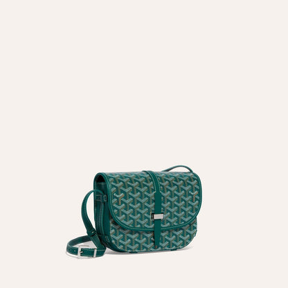 GOYARD Belvedere PM Women Bag – Crossbody Designer Luxury (Green)