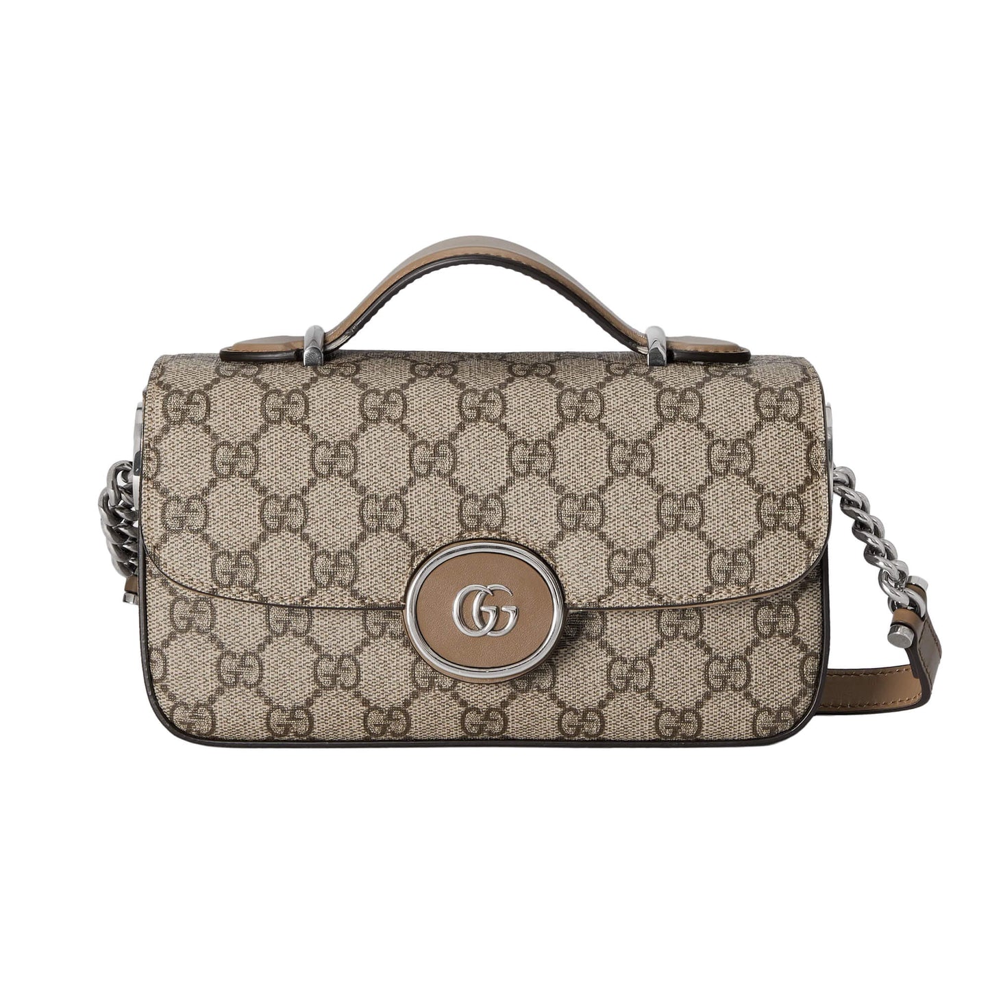 Gucci Petite GG Mini Shoulder Bag For women (Brown)