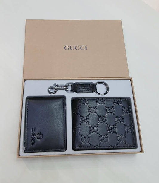 Gucci Wallet Sets (Black)