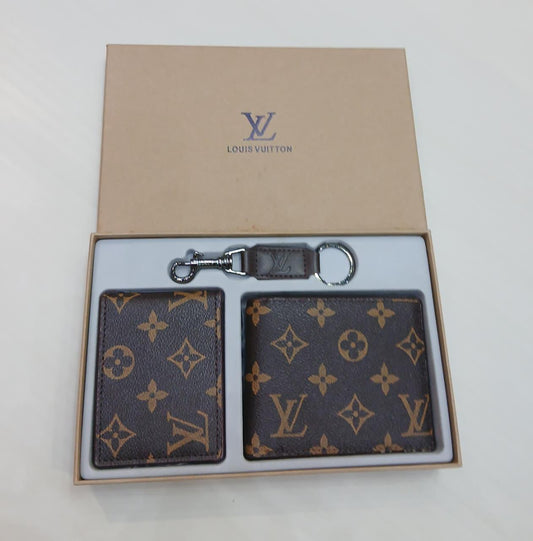 LV – Louis Vuitton Wallet Sets (Brown)
