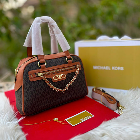 MICHAEL KORS — Master Quality Handbag (Full Branding | With Magnetic Box) (Brown)