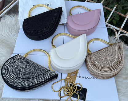 BVLGARI SERPENTI CUORE 1968 – Women Bag | Luxury Top Handle & Crossbody (Black/Silver)