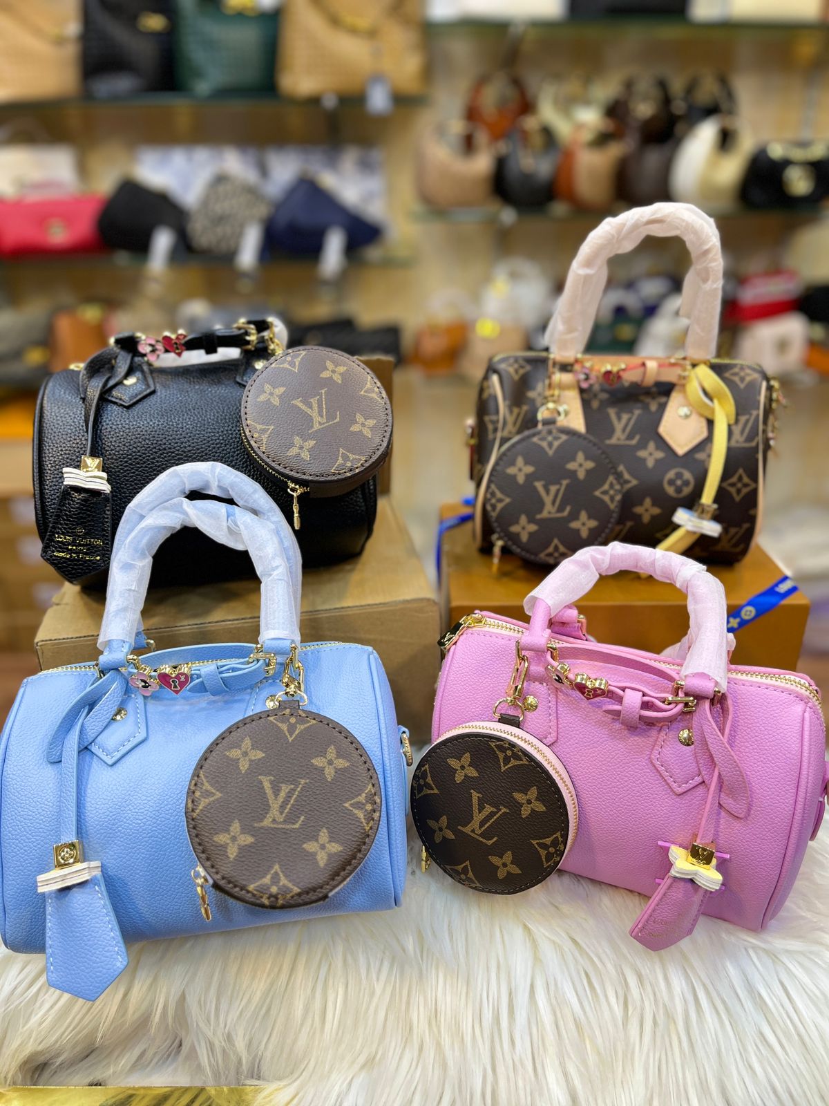 Louis Vuitton SPEEDY 18 – LV&I Olympic Edition (Blue)
