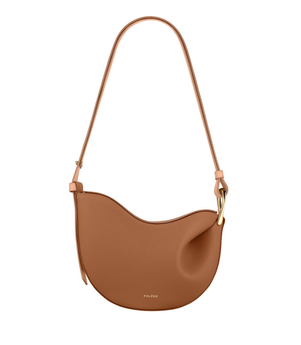 POLÈNE Tonca – Textured Cognac Edition Women Bag (Mustard)
