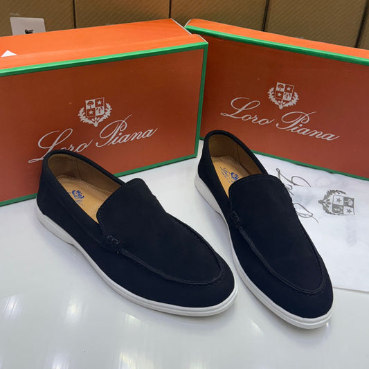 LORO PIANA Master Series – Men Shoes (Navy Blue)