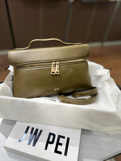 JW PEI WOMEN’S THEA TOP HANDLE BAG – Women Bag (Olive Green)