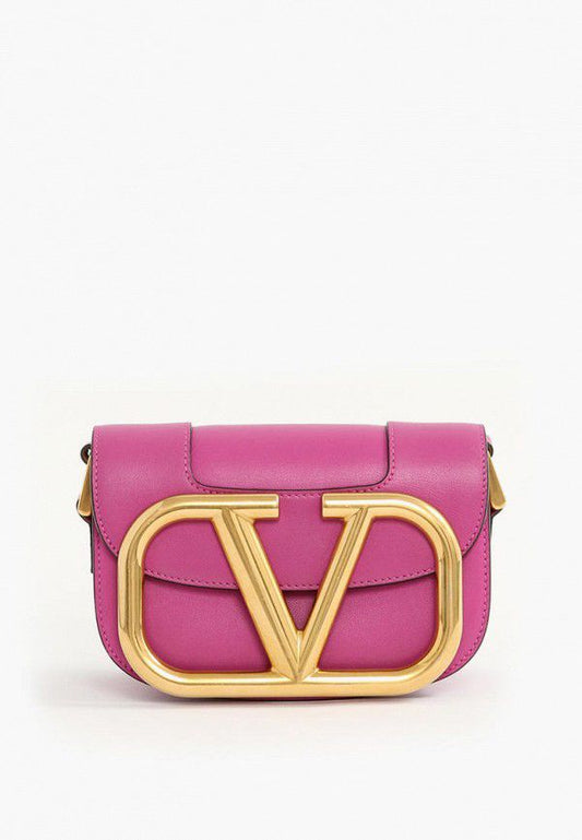 V-a-l-e-n-t-i-n-o Garavani Supervee Small Women Bag (Pink)