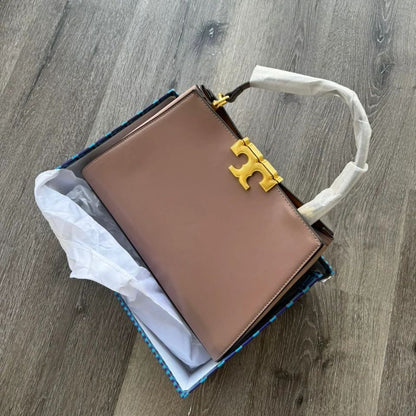 Tory Burch Eleanor Satchel – Premium Women Bag (Tea Pink)