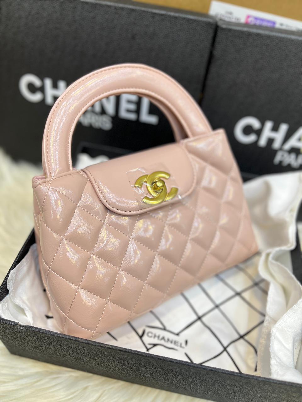 C-H-A-N-E-L KELLY MINI BAG SHINY AGED – Women Bag (Pink)