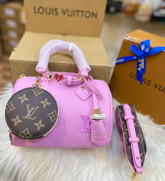 Louis Vuitton SPEEDY 18 – LV&I Olympic Edition (Pink)