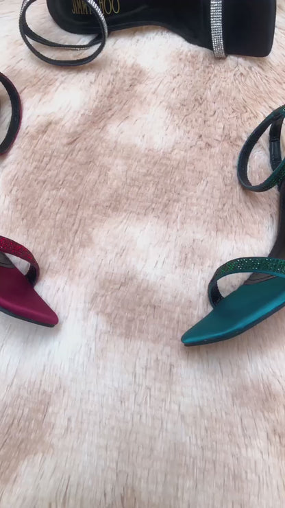 Jimmy Choo Women's Heels – Elegant & Timeless (Red)