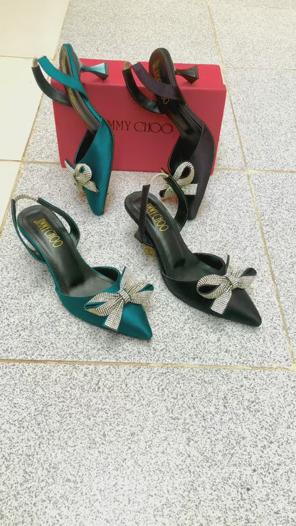 Jimmy Choo Heels 👠 – Elegant Women’s Footwear (blue)