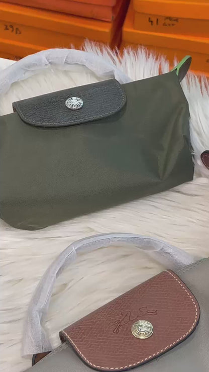 LONGCHAMP – MINI CROSSBODY BAG (Smoke Grey)