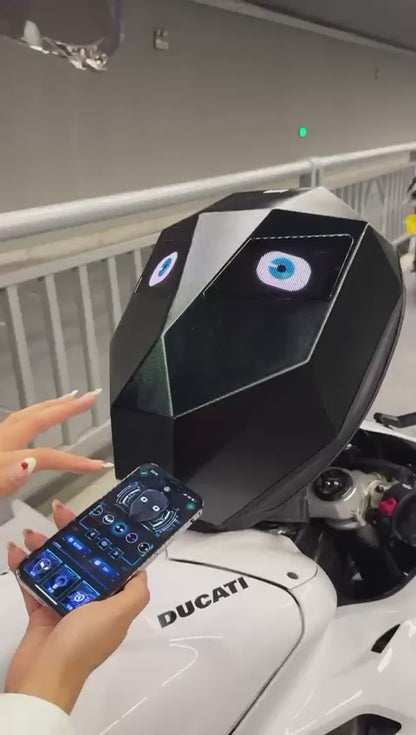 LED Rider Backpack – Smart & Stylish Motorcycle Bag