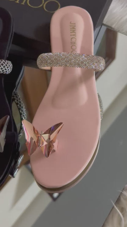 New Arrival – Jimmy Choo Slippers (Peach)