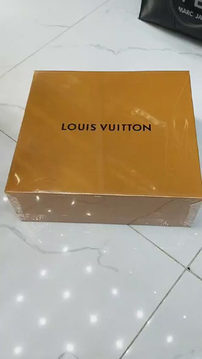 Luxurious Women Bag - Louis Vuitton-Inspired Capucines Leather Handbag + Brand Accessories