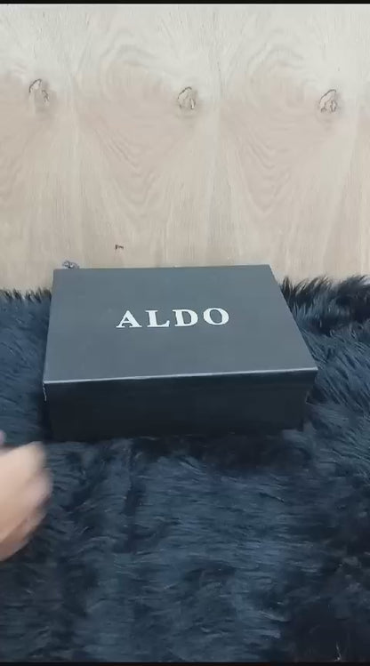 Aldo Women Handbag – Official Model in AAA Quality with Complete Accessories (Mahroon+Beige)