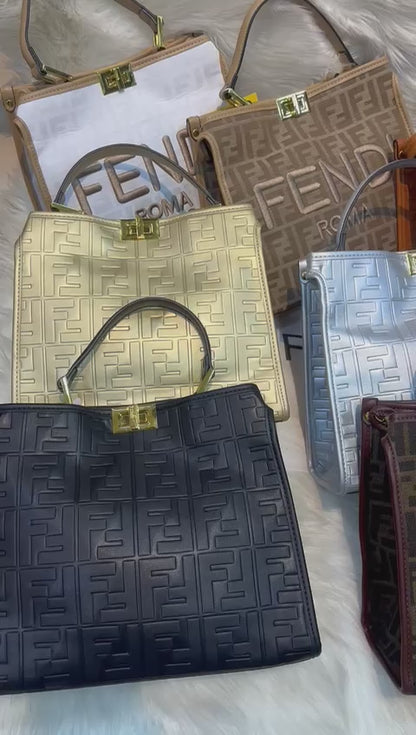 Fendi Tote Bag with Premium Features (gold)