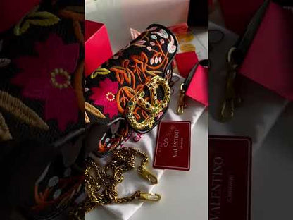 V-A-L-E-N-T-I-N-O G-A-R-A-V-A-N-I Locò Small Jewel VLogo Convertible Women Bag – Super Premium Edition (Black)