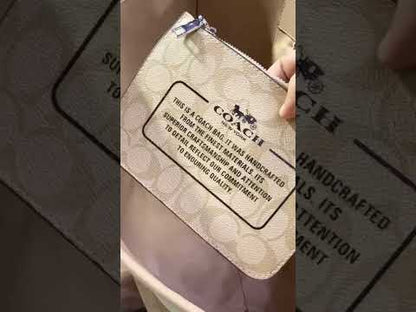 C-O-A-C-H City Tote Bag – New Design Premium Women Tote Bag | Official Model (Beige)