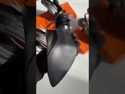 L-O-U-I-S V-U-I-T-T-O-N Pumps – Elegant Women Footwear (Black)