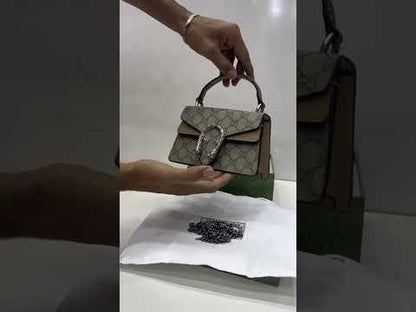 G-G D-I-O-N-Y-S-U-S Women Bag – High Quality Edition (Gold)