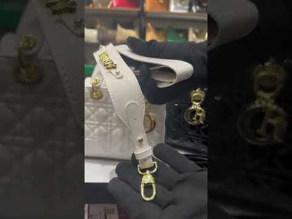 CHRISTIAN DIOR Women Bag – Lady Dior Cannage Patent Leather | Premium Quality (Black)