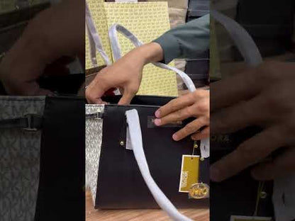 MICHAEL KORS VOYAGER MEDIUM LOGO TOTE – Women Bag (Brown)