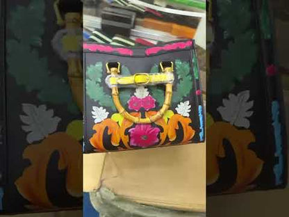 G-U-C-C-I Luxury Bamboo Handle Series Women Bag – Master Quality | Restocked (Colorful) (White)