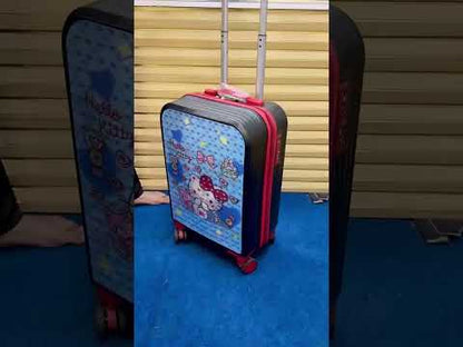 Kids Trolley Bag 20 Inch – Dual Magic Cartoon Digital Print Luggage (Design-2)