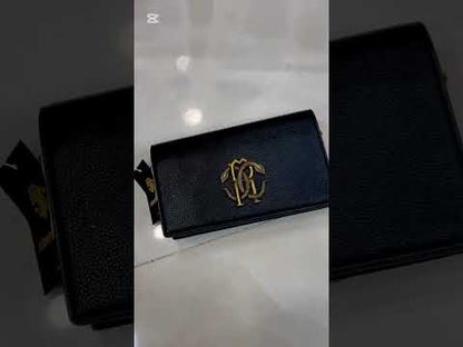 R-O-B-E-R-T-O C-A-V-A-L-L-I Luxury Italian-Inspired Crossbody Women Bag – Master Class Edition | (Black)