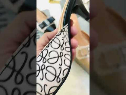 L-O-E-W-E Heels – Official Model Women Footwear (Black)