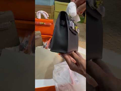 H-E-R-M-È-S Kelly 20 Mini – Elegant PU Leather Women Bag | Premium Quality (Orange)