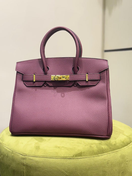 HERMES BIRKINS NEW STOCK 2026 – Women Bag (Purple)