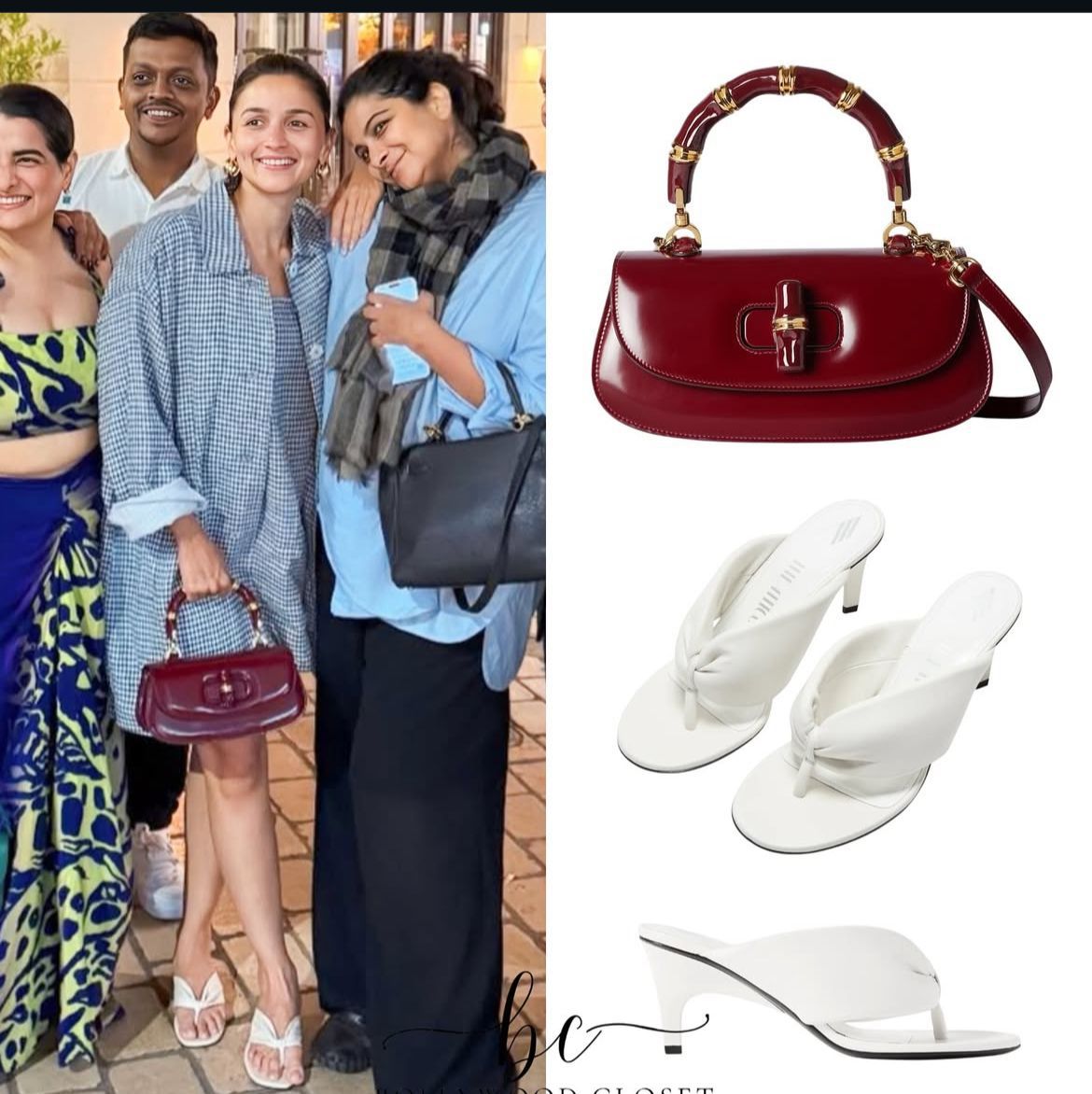 GUCCI BAMBOO 1947 – Women Top Handle Bag (Red)