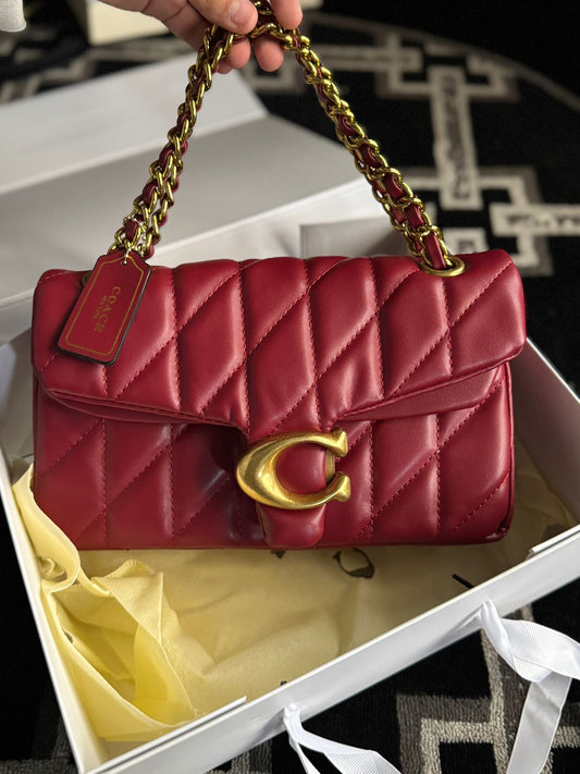 C-O-A-C-H TABBY SHOULDER BAG 26 – Women Bag (Red)