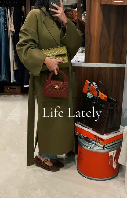 C-H-A-N-E-L KELLY MINI BAG SHINY AGED – Women Bag (Red)