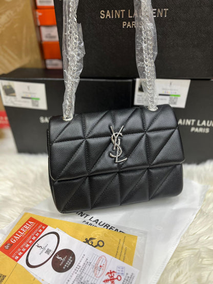 SAINT LAURENT JAMIE 4.3 MINI – Women Bag (Silver Black)