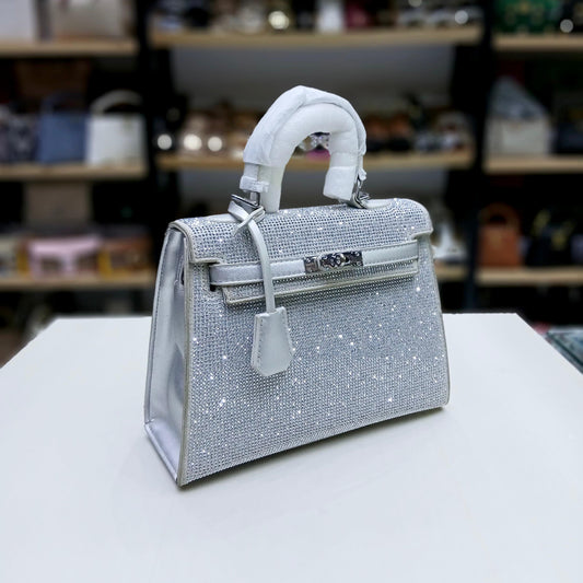 HERMÈS – Kelly Stylish & Fancy Women Bag (Silver)