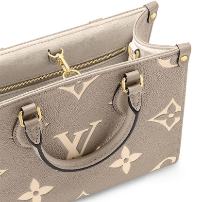 LOUIS VUITTON ONTHEGO PM (SMALL) – Women Bag (Taupe)