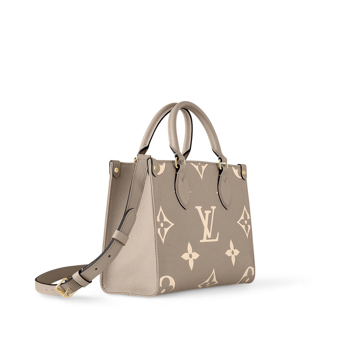 LOUIS VUITTON ONTHEGO PM (SMALL) – Women Bag (Taupe)