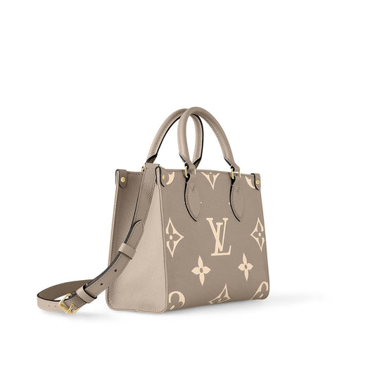 LOUIS VUITTON ONTHEGO PM (SMALL) – Women Bag (Taupe)