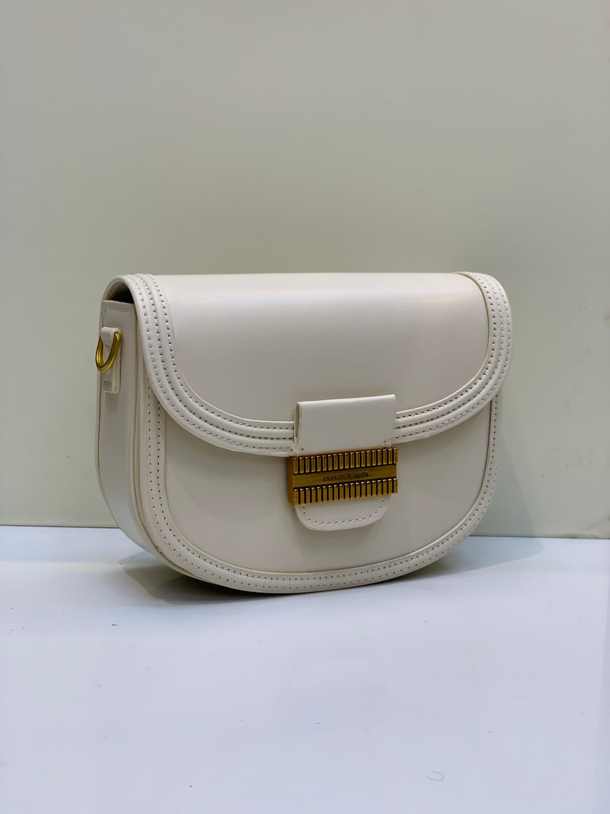 C-H-A-R-L-E-S & K-E-I-T-H New Design Premium Handbag for Women – (White)