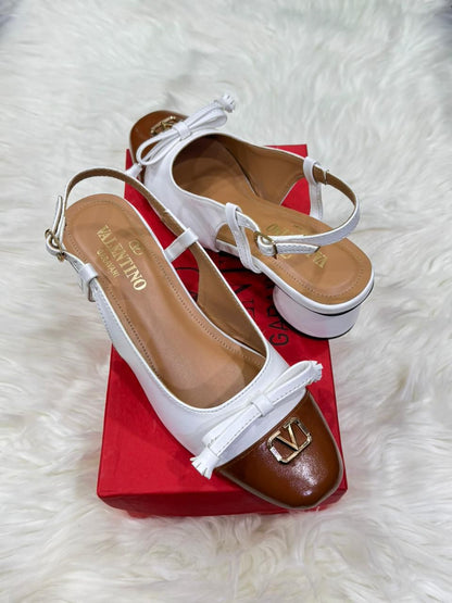 V-A-L-E-N-T-I-N-O New Arrival Heels – Premium Women Heels (White)
