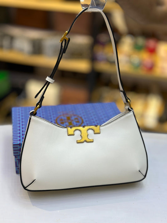 TORY BURCH – Master Series Handbag (White)