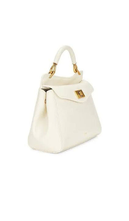 JW PEI Lucia Classic Top Handbag – Premium Women Bag (White)