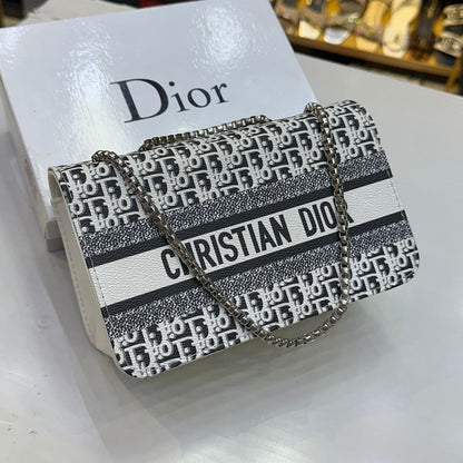DIOR – Women Bag (White & Black)