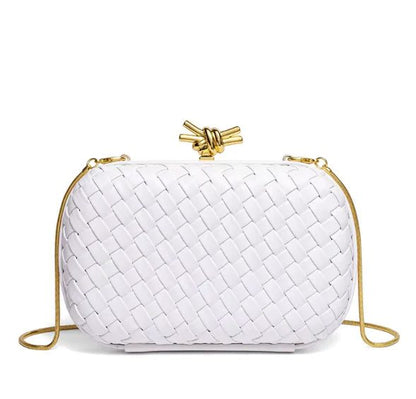 Bottega Veneta Knot Clutch – Premium Quality (White)