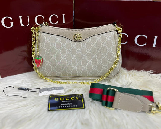 GUCCI Ophidia Small Shoulder Bag – Premium Quality (White)